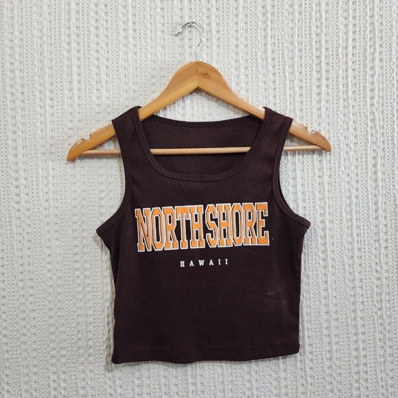 SHEIN and Live in the Moment Brown Crop Top Y2K Bundle of Tops Size Small - Picture 6 of 12